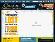 Tablet Screenshot of changeyourcampus.com